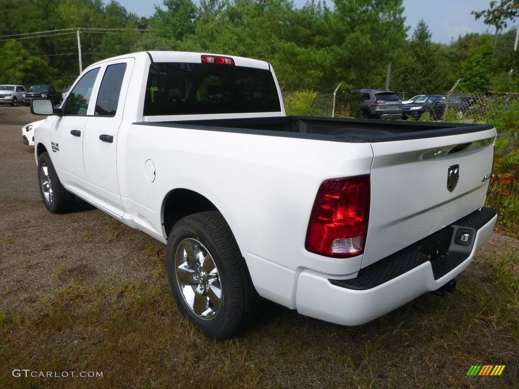 2019 1500 Classic Express Quad Cab 4x4 - Bright White / Black/Diesel Gray photo #3