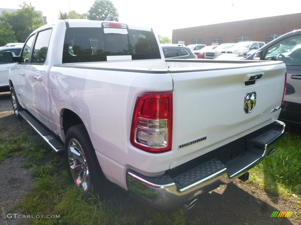 2019 1500 Big Horn Crew Cab 4x4 - Bright White / Black photo #4