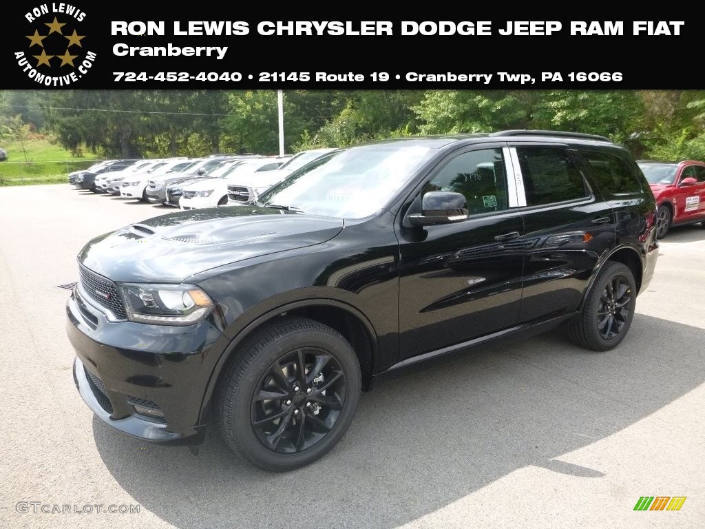 2018 Durango GT AWD - DB Black Crystal / Black photo #1