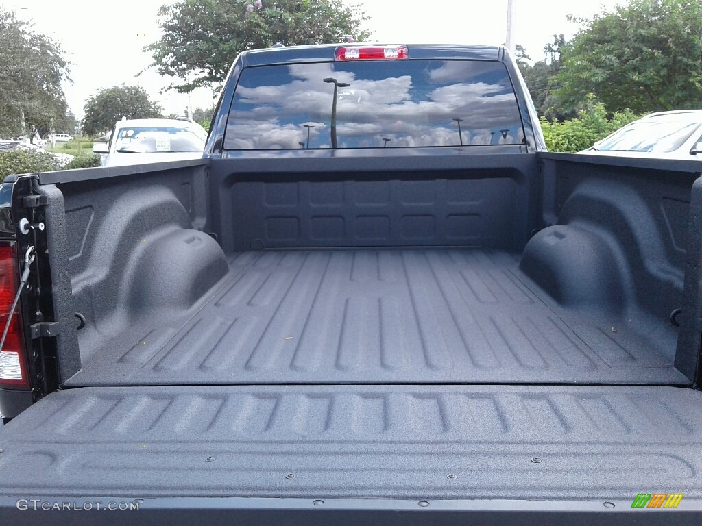 2018 1500 Express Quad Cab 4x4 - Brilliant Black Crystal Pearl / Black/Diesel Gray photo #19