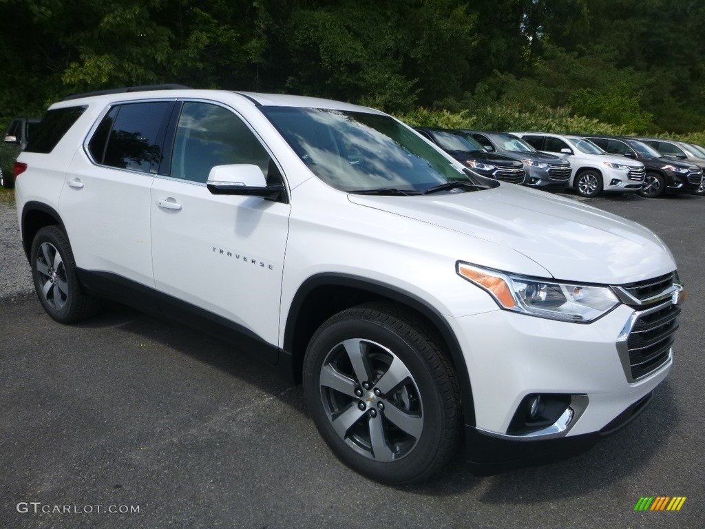 2019 Traverse LT AWD - Pearl White / Jet Black photo #7