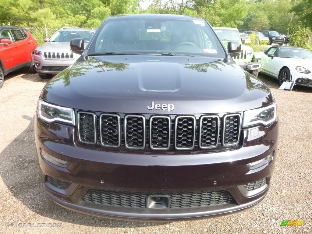 2018 Grand Cherokee High Altitude 4x4 - Sangria Metallic / Black photo #8