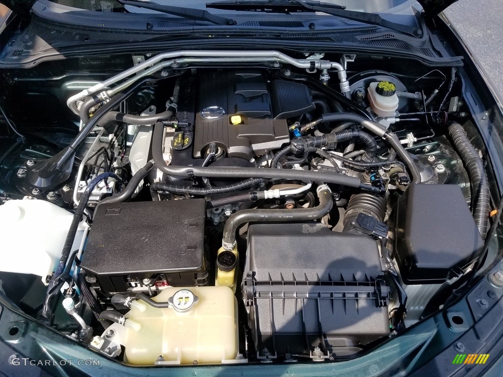 2007 MX-5 Miata Grand Touring Roadster - Highland Green / Tan photo #34
