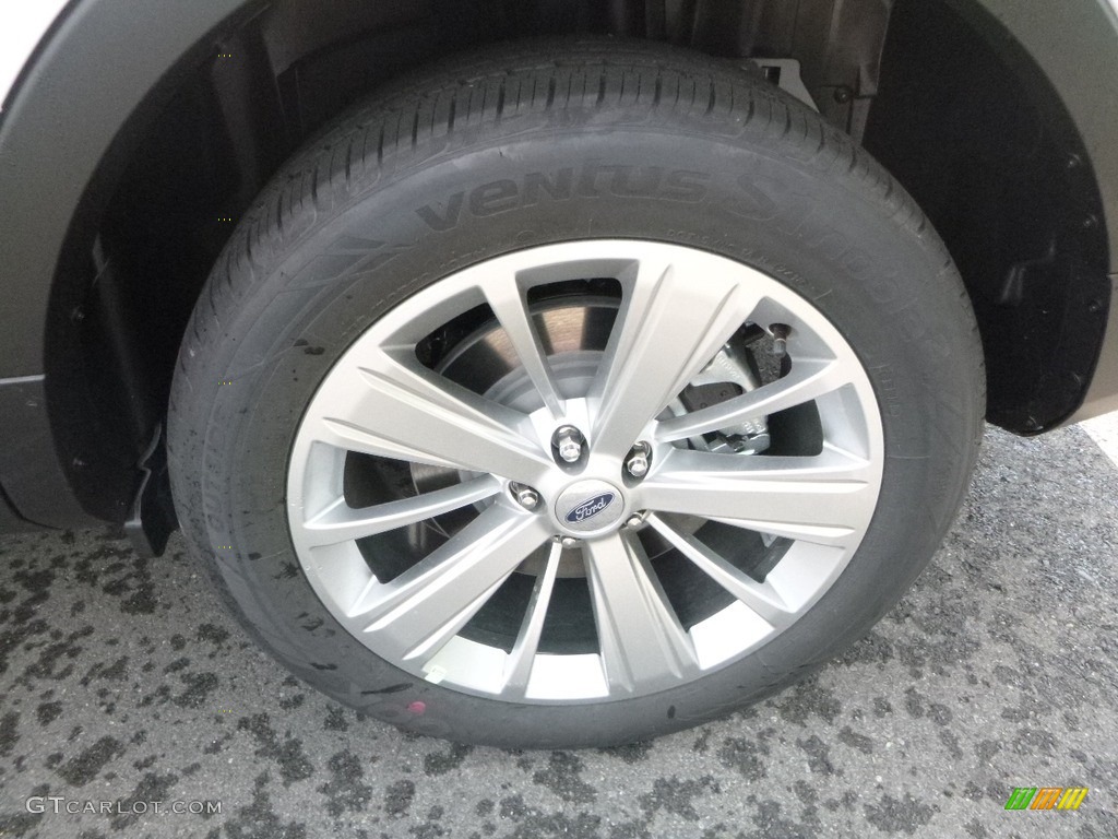 2018 Explorer Limited 4WD - White Platinum / Ebony Black photo #7