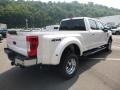 White Platinum - F350 Super Duty Lariat Crew Cab 4x4 Photo No. 2