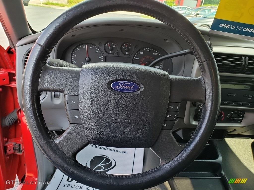 2008 Ranger XLT Regular Cab - Torch Red / Medium Dark Flint photo #9