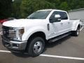 White Platinum - F350 Super Duty Lariat Crew Cab 4x4 Photo No. 5