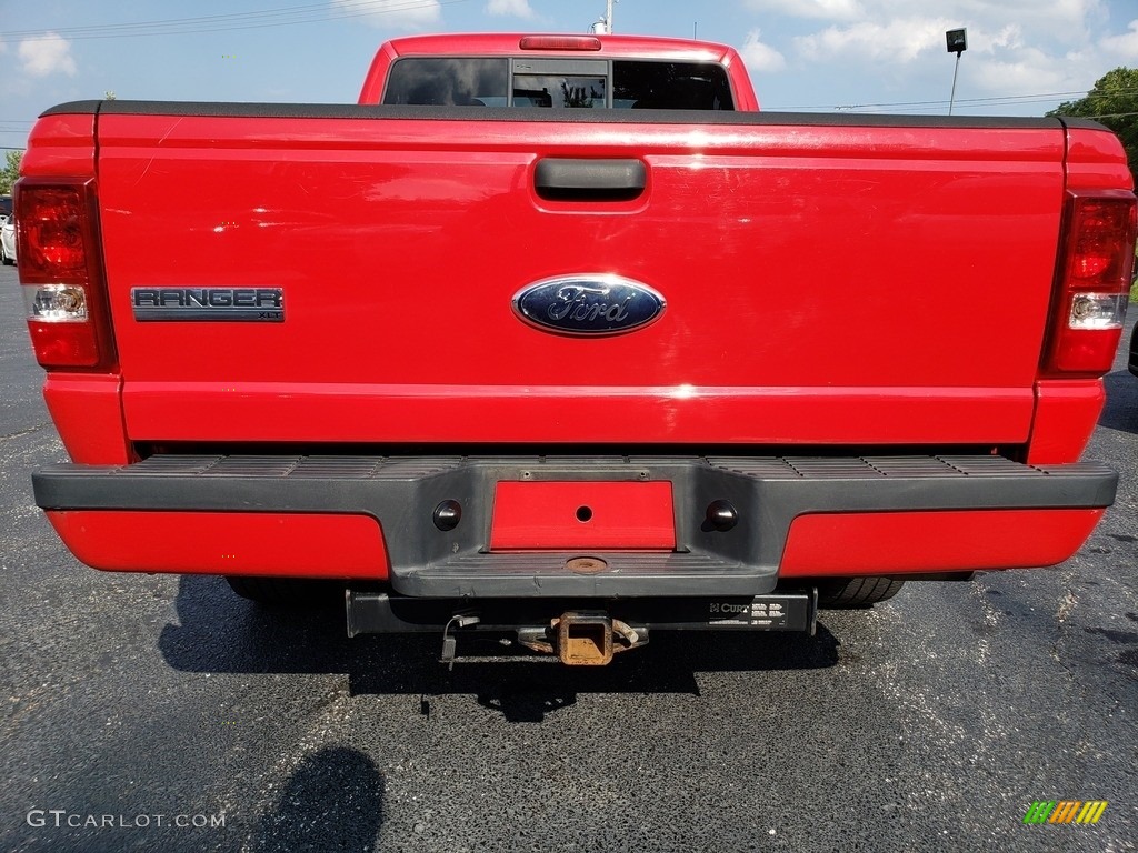 2008 Ranger XLT Regular Cab - Torch Red / Medium Dark Flint photo #19