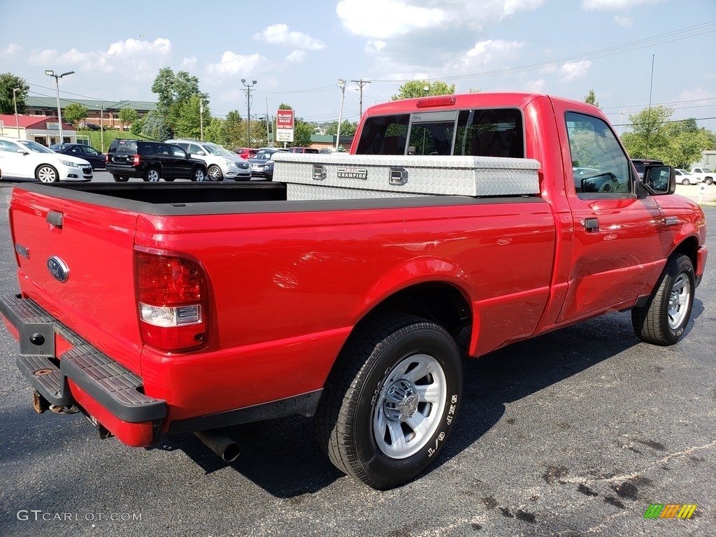 2008 Ranger XLT Regular Cab - Torch Red / Medium Dark Flint photo #24