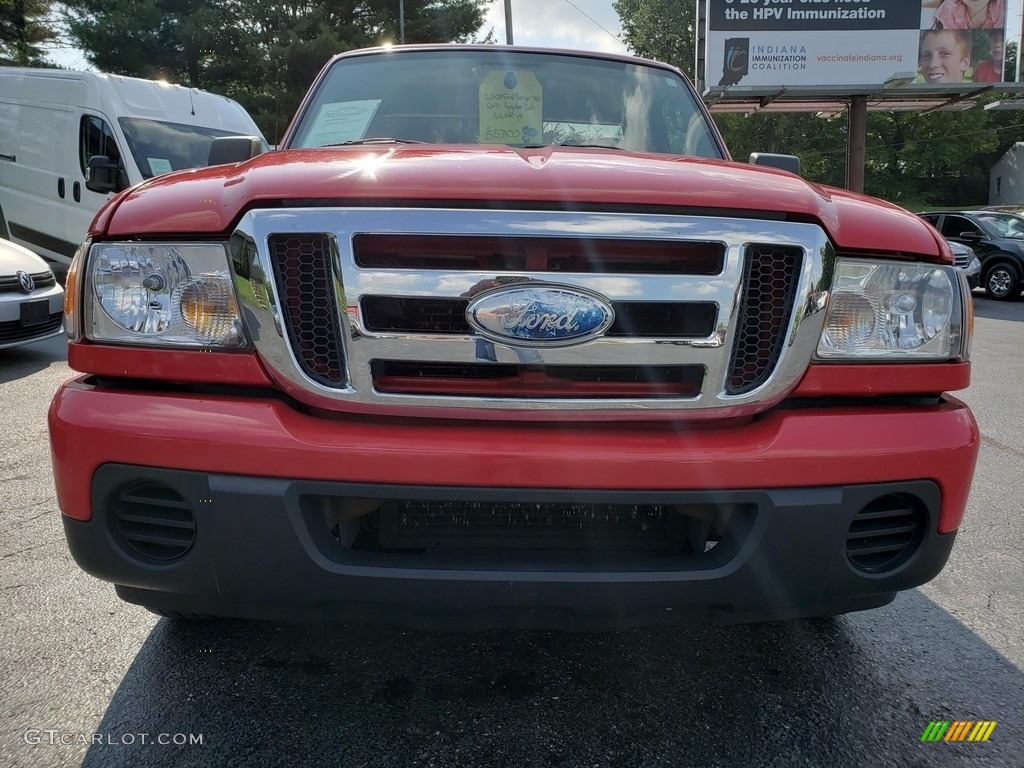 2008 Ranger XLT Regular Cab - Torch Red / Medium Dark Flint photo #28