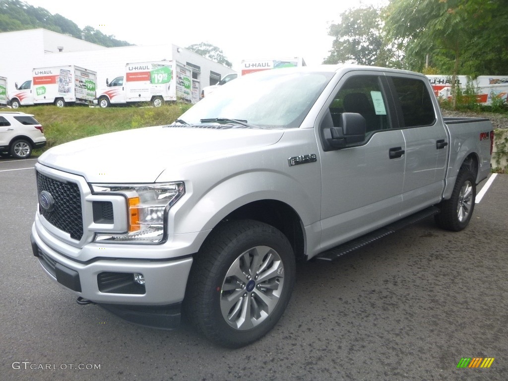 2018 F150 STX SuperCrew 4x4 - Ingot Silver / Black photo #5