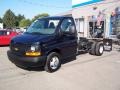 2008 Dark Blue Metallic Chevrolet Express 3500 Cutaway Chassis  photo #3