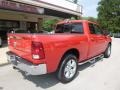 2013 Flame Red Ram 1500 SLT Quad Cab 4x4  photo #2