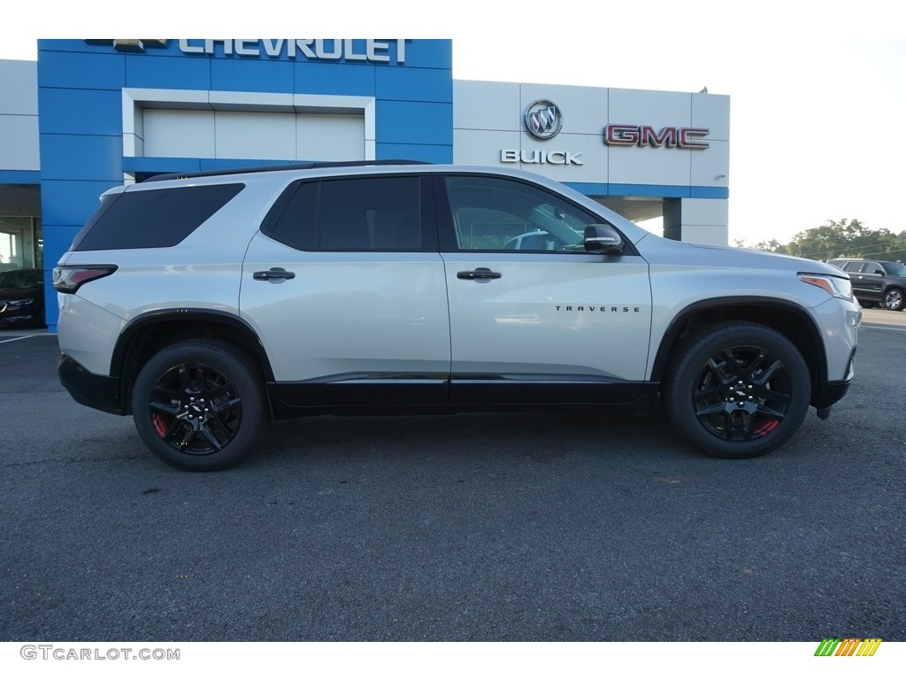 Silver Ice Metallic 2019 Chevrolet Traverse Premier Exterior Photo #129068506