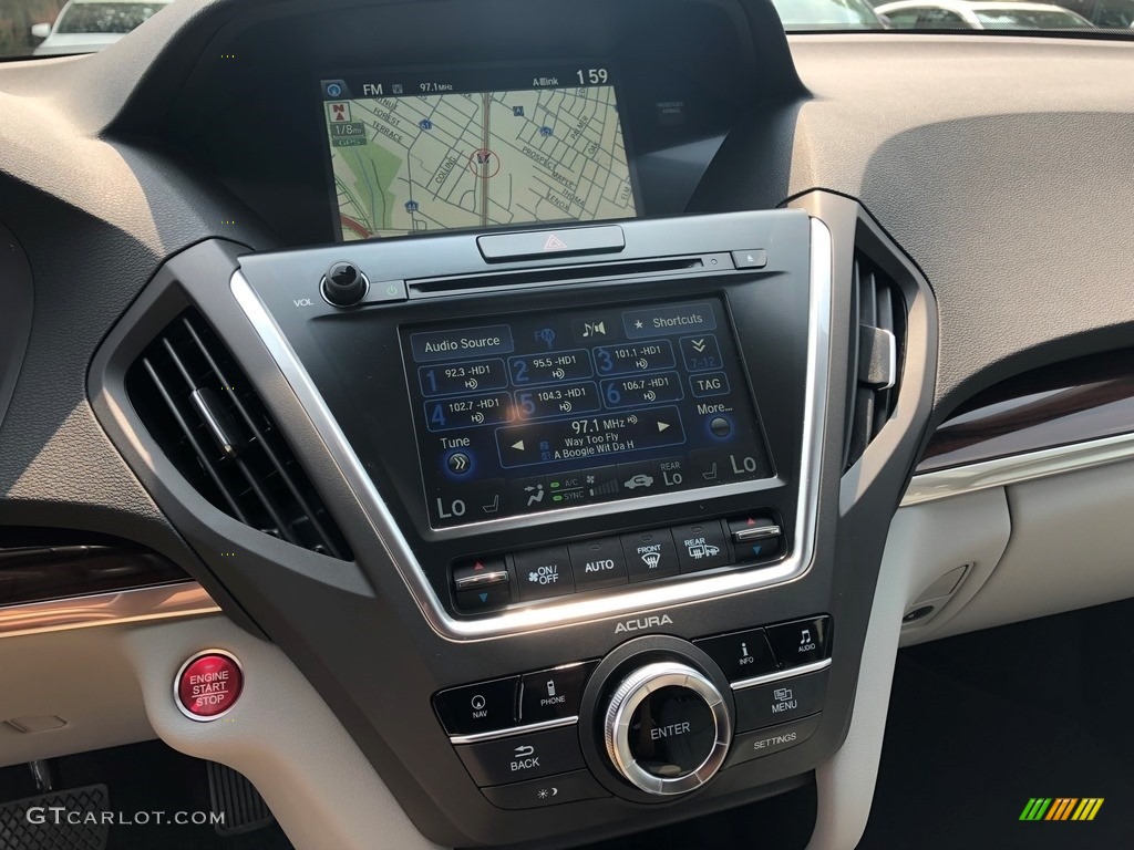 2016 MDX SH-AWD Technology - Fathom Blue Pearl / Graystone photo #12