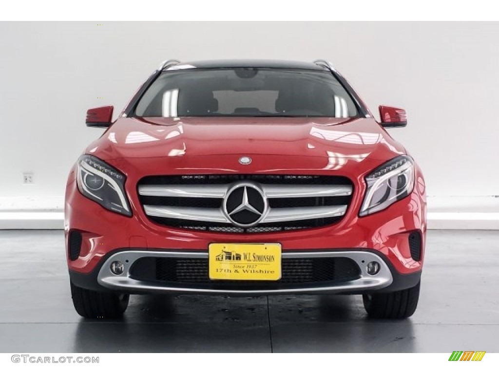 2015 GLA 250 4Matic - Jupiter Red / Black photo #2