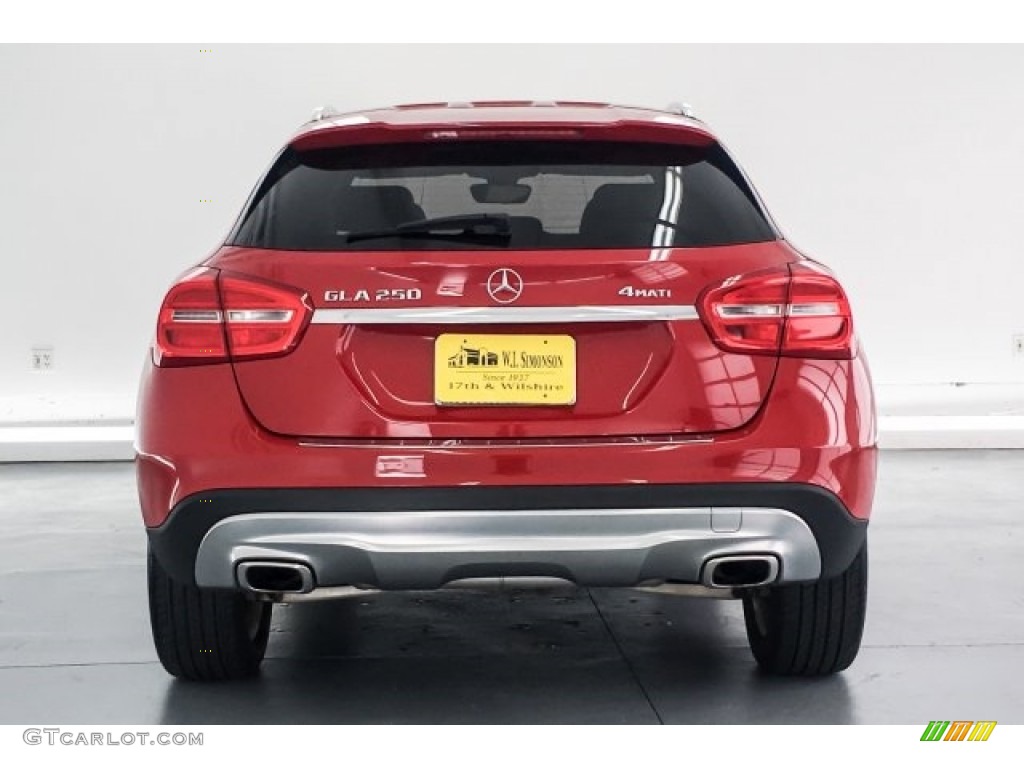 2015 GLA 250 4Matic - Jupiter Red / Black photo #3