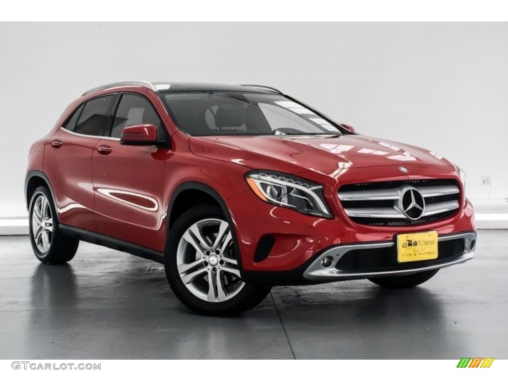 2015 GLA 250 4Matic - Jupiter Red / Black photo #14