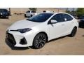 Blizzard White Pearl 2019 Toyota Corolla XSE