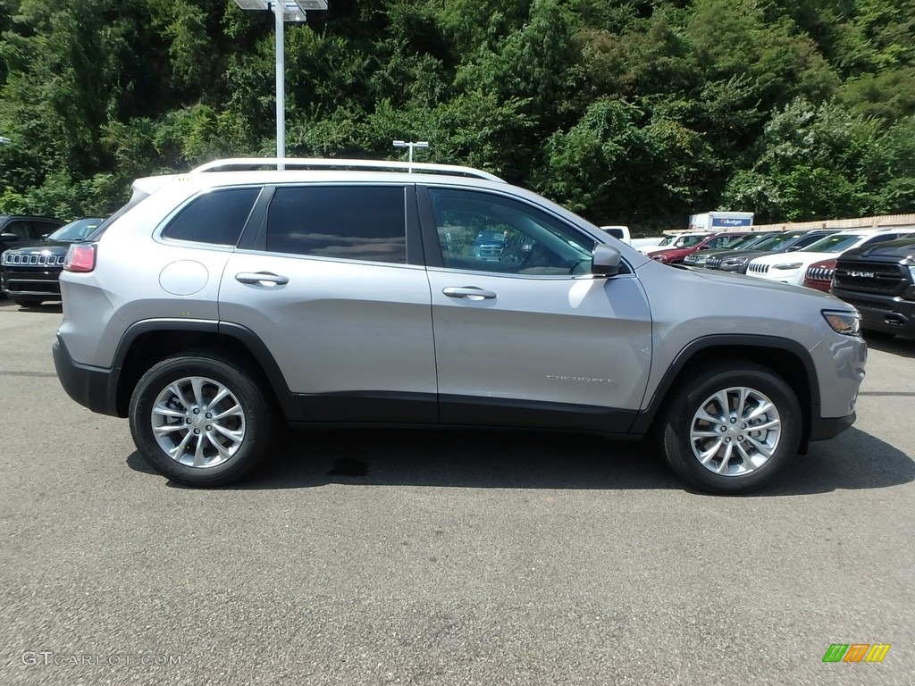 Billet Silver Metallic 2019 Jeep Cherokee Latitude 4x4 Exterior Photo #129071613