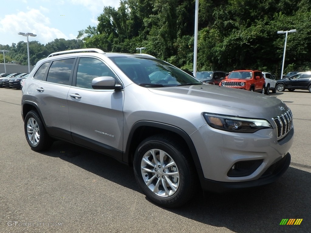 Billet Silver Metallic 2019 Jeep Cherokee Latitude 4x4 Exterior Photo #129071634