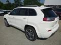 2019 Pearl White Jeep Cherokee Overland 4x4  photo #3