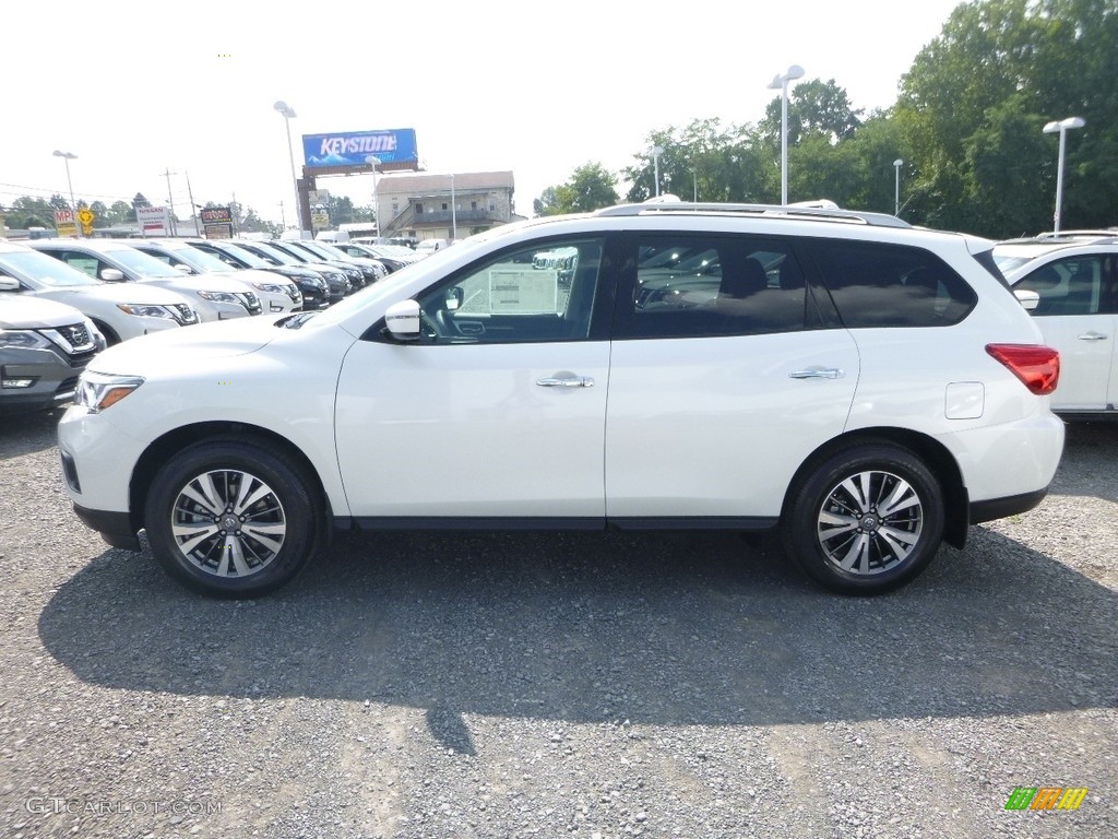 2018 Pathfinder SV 4x4 - Pearl White / Charcoal photo #7
