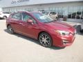 2019 Crimson Red Pearl Subaru Impreza 2.0i Limited 5-Door  photo #1