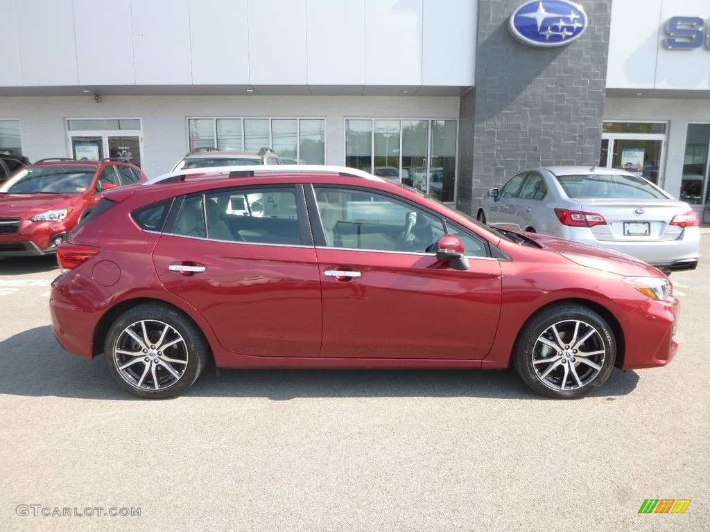 2019 Impreza 2.0i Limited 5-Door - Crimson Red Pearl / Ivory photo #3