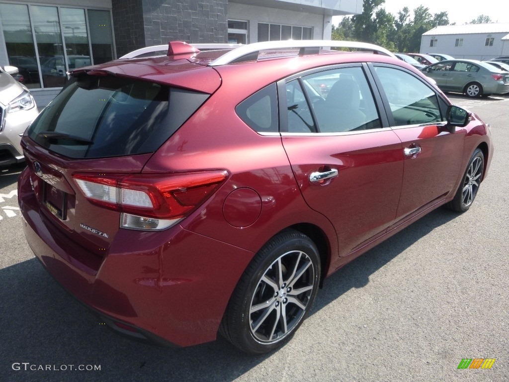 2019 Impreza 2.0i Limited 5-Door - Crimson Red Pearl / Ivory photo #4