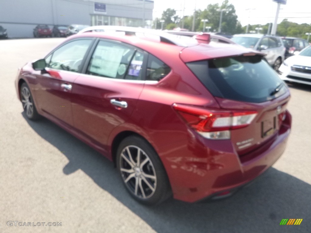 2019 Impreza 2.0i Limited 5-Door - Crimson Red Pearl / Ivory photo #6