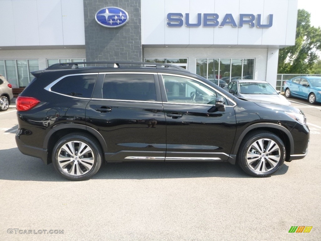 Crystal Black Silica 2019 Subaru Ascent Limited Exterior Photo #129075525