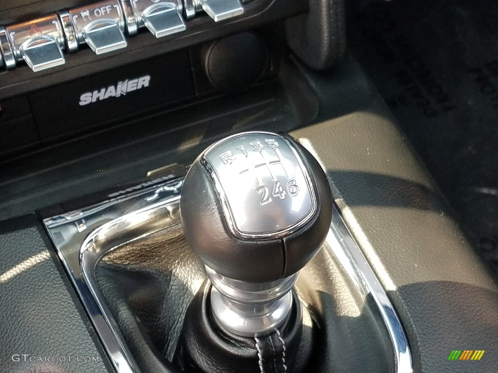 2017 Mustang GT Premium Convertible - Magnetic / Ebony photo #24