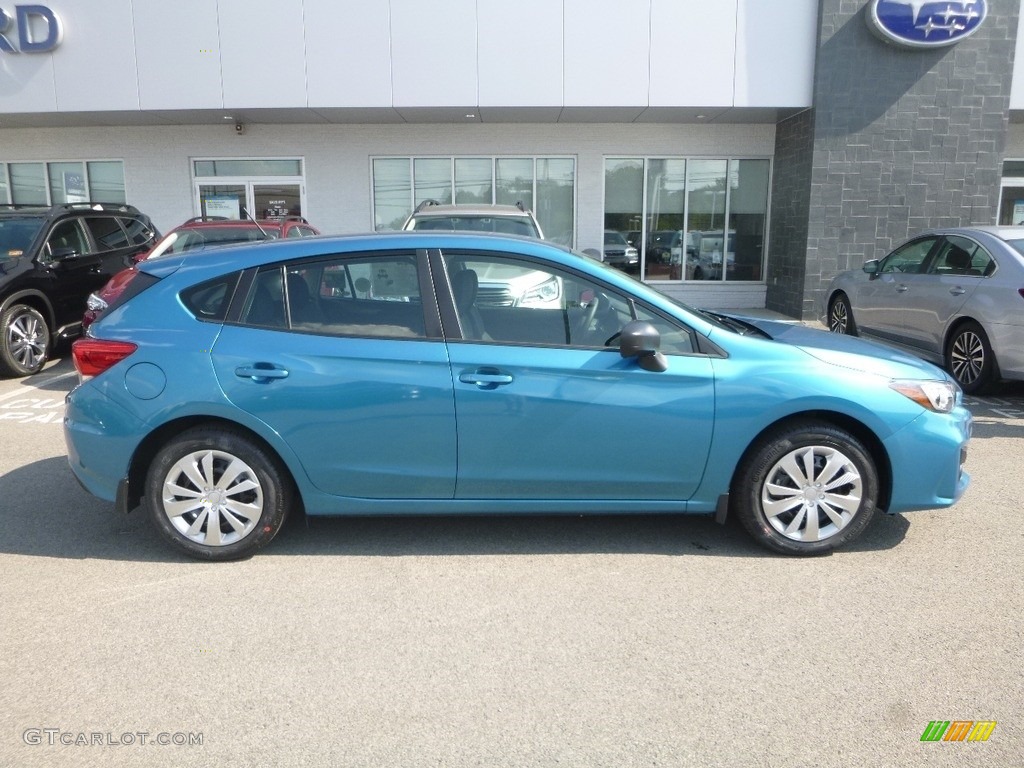 Island Blue Pearl 2019 Subaru Impreza 2.0i 5-Door Exterior Photo #129076413
