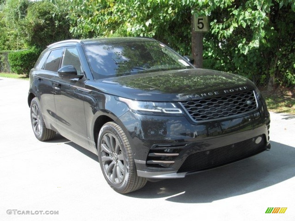 2019 Range Rover Velar R-Dynamic SE - Santorini Black Metallic / Ebony photo #2
