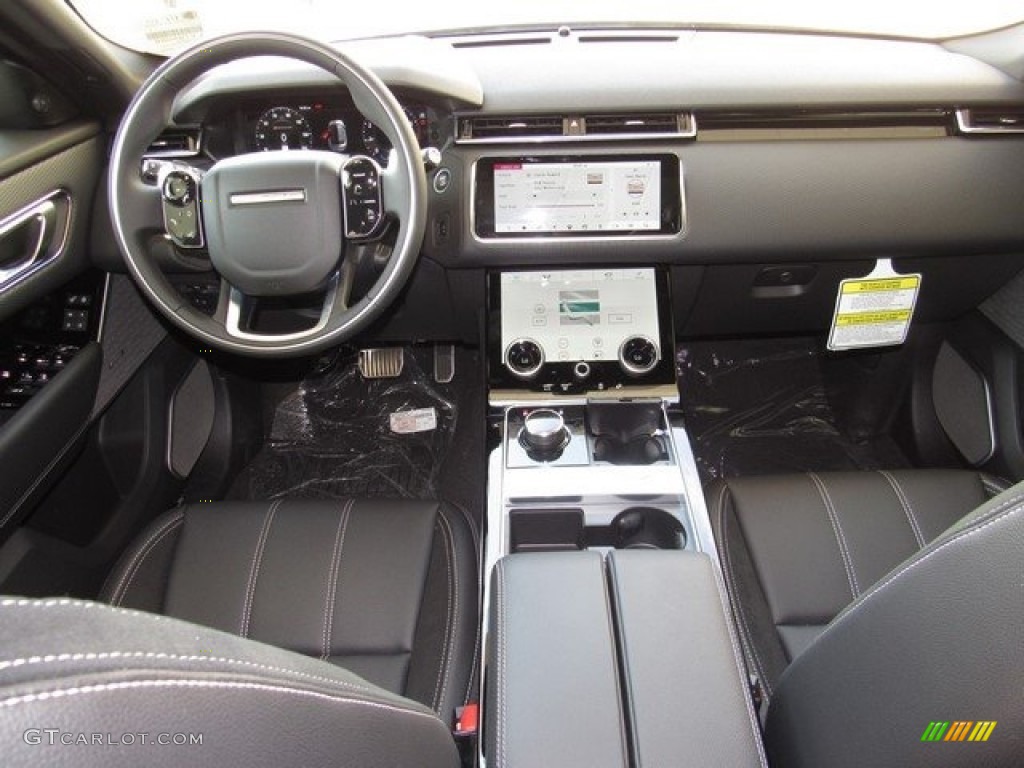 2019 Land Rover Range Rover Velar R-Dynamic SE Ebony Dashboard Photo #129076926