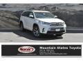 2018 Blizzard White Pearl Toyota Highlander SE AWD  photo #1