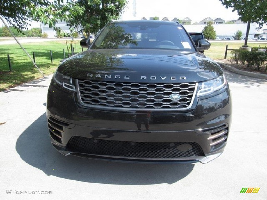 2019 Range Rover Velar R-Dynamic SE - Santorini Black Metallic / Ebony photo #9