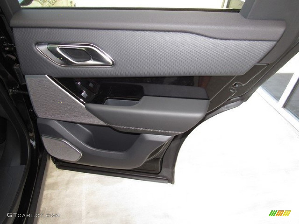 2019 Land Rover Range Rover Velar R-Dynamic SE Ebony Door Panel Photo #129077226