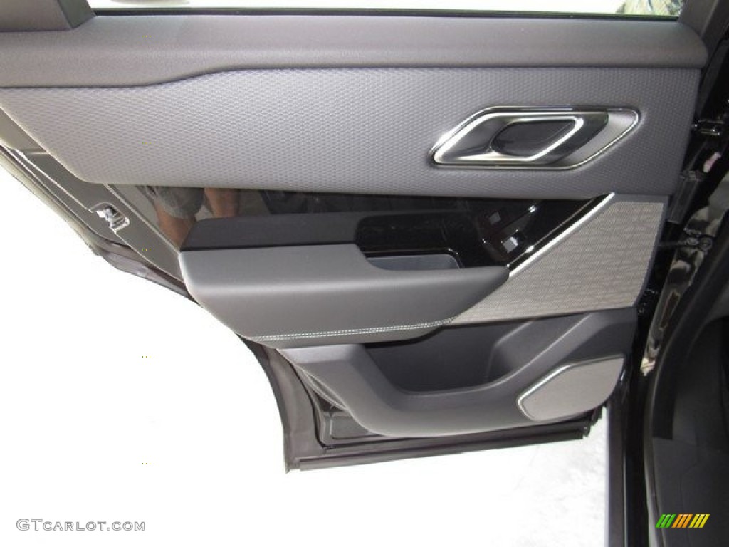 2019 Land Rover Range Rover Velar R-Dynamic SE Ebony Door Panel Photo #129077244