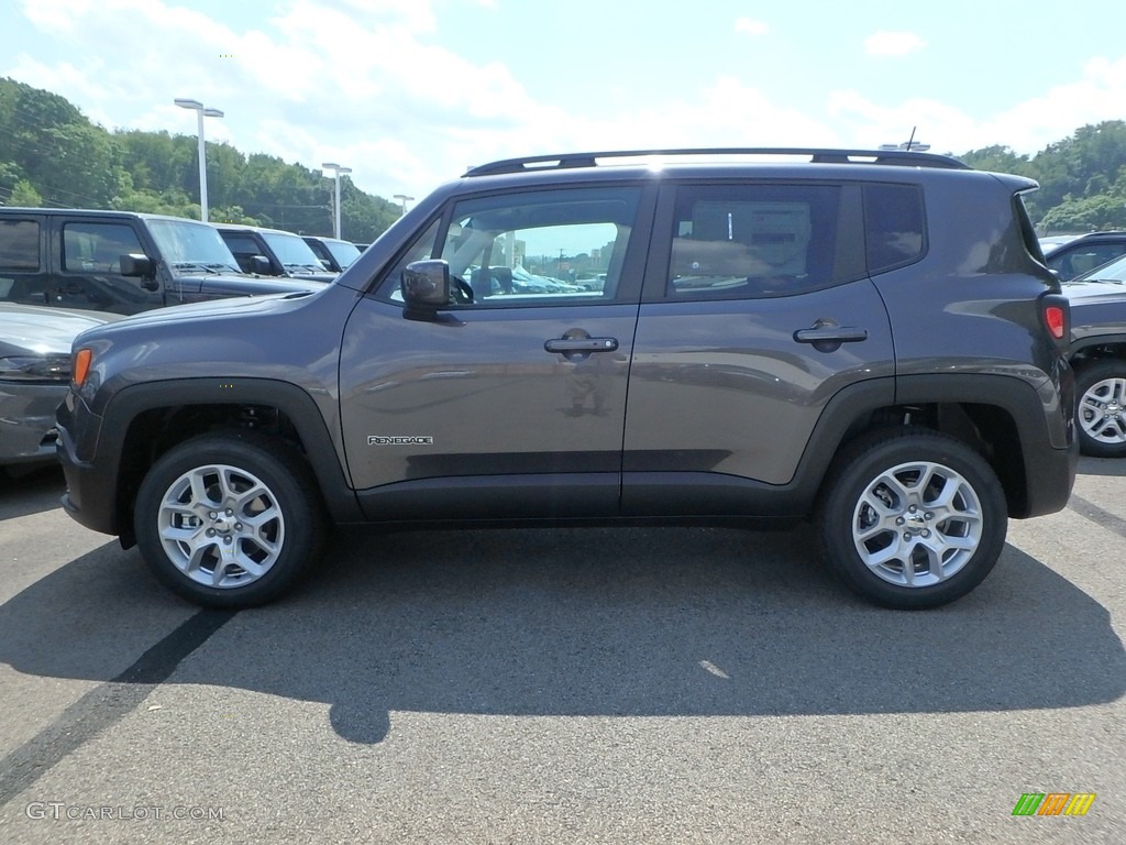 2018 Renegade Latitude 4x4 - Granite Crystal Metallic / Black photo #2