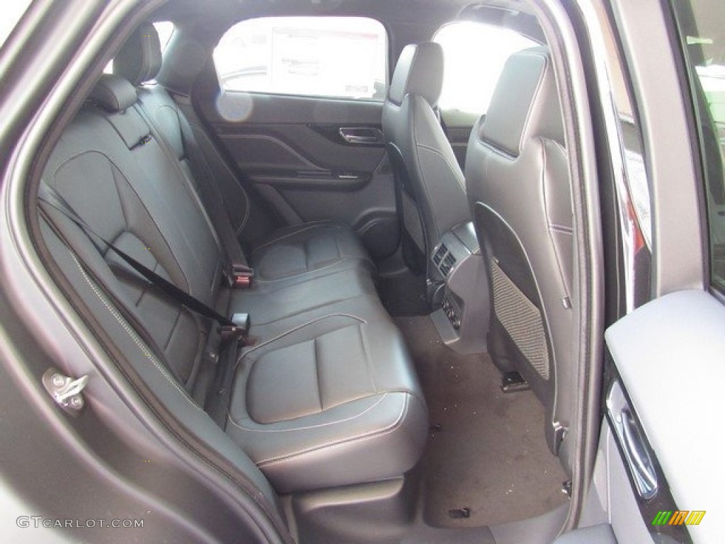 2019 Jaguar F-PACE S AWD Rear Seat Photo #129077934