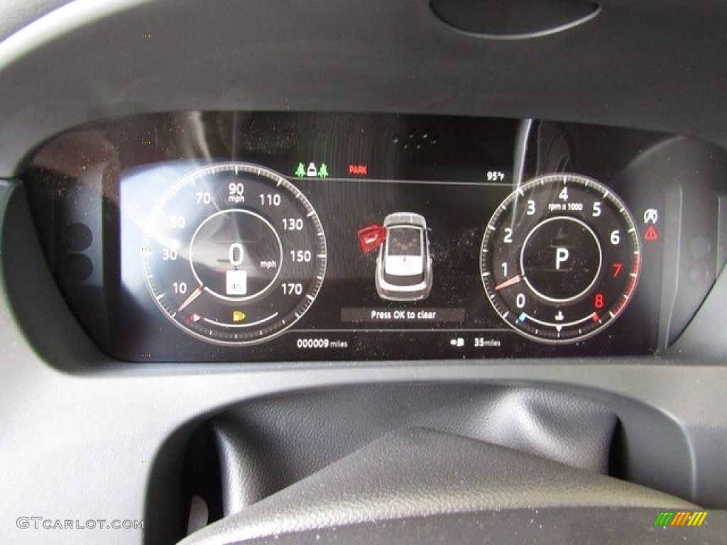 2019 Jaguar F-PACE S AWD Gauges Photo #129078174