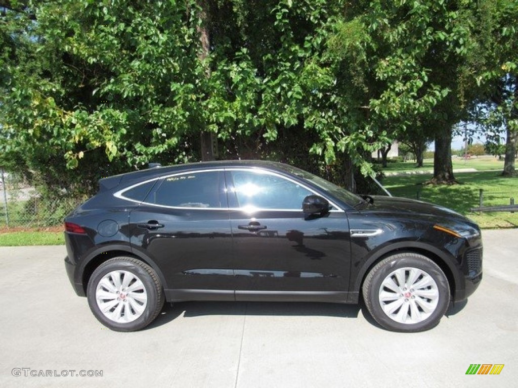 2018 E-PACE SE - Santorini Black Metallic / Ebony/Ebony photo #6