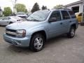 2006 Silver Blue Metallic Chevrolet TrailBlazer LS 4x4  photo #3