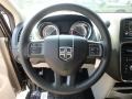 2019 Dodge Grand Caravan Black/Light Graystone Interior Steering Wheel Photo