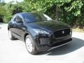 2018 Santorini Black Metallic Jaguar E-PACE SE  photo #2