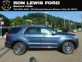 2018 Blue Metallic Ford Explorer Platinum 4WD  photo #1