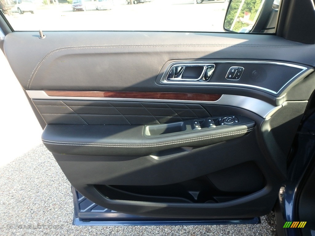 2018 Explorer Platinum 4WD - Blue Metallic / Ebony Black photo #14