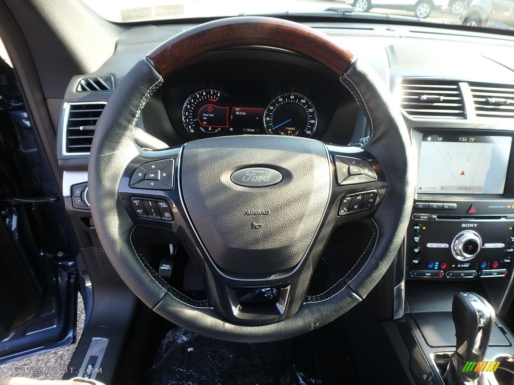 2018 Explorer Platinum 4WD - Blue Metallic / Ebony Black photo #18